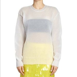 Brand new Dries Van Noten sheer crewneck sweater
